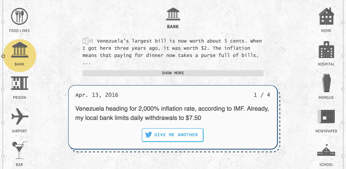 Venezuela in Tweets